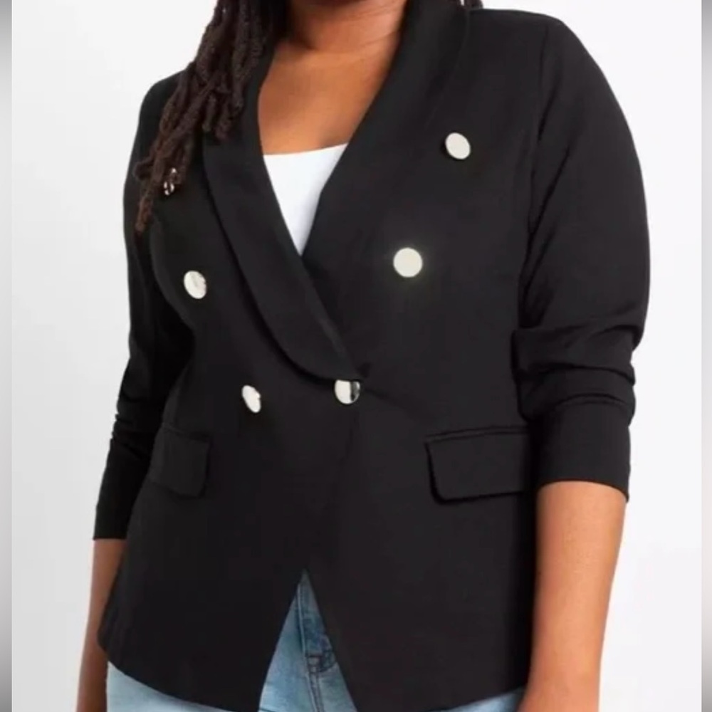 Eloquii Double Breasted Blazer. New with tags